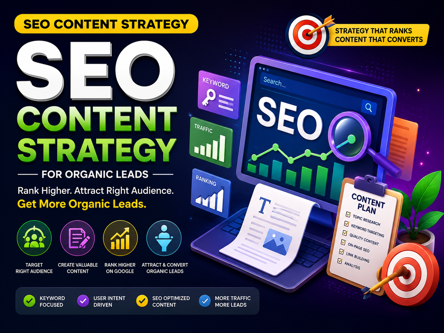 Planning useful service pages and articles for a business website